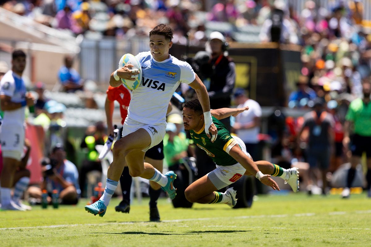 Moneta estuvo imparable y lleva 6 tries en el torneo.