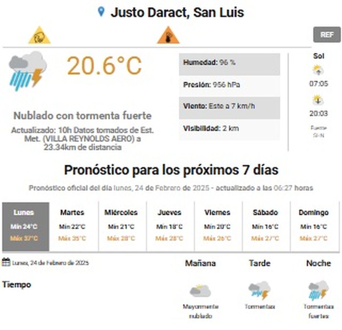 Varios días de tormentas llegan para San Luis