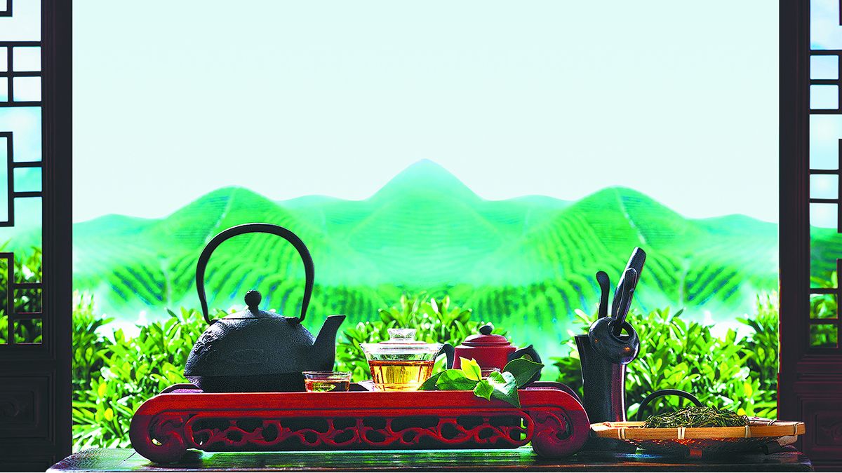 El té ha sido un símbolo de un estilo de vida refinado desde la antigüedad. PARA USO DE CHINA DAILY