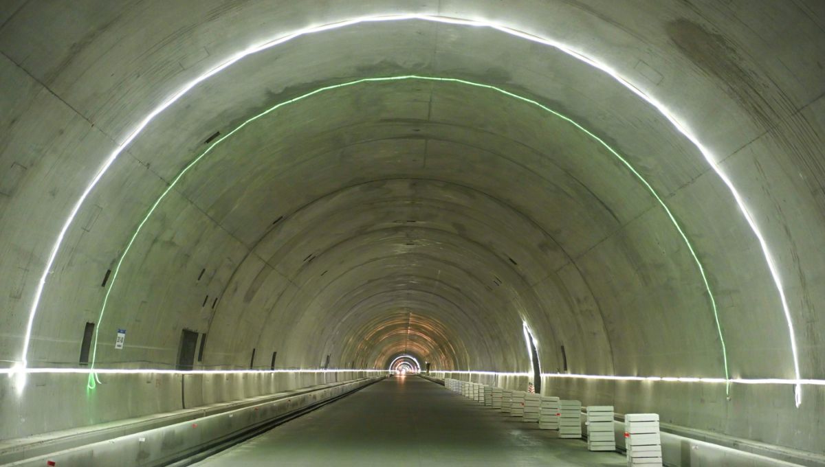 El túnel de carretera más largo del mundo: tiene mas de 22 kilómetros y cruzó 16 fallas geológicas
