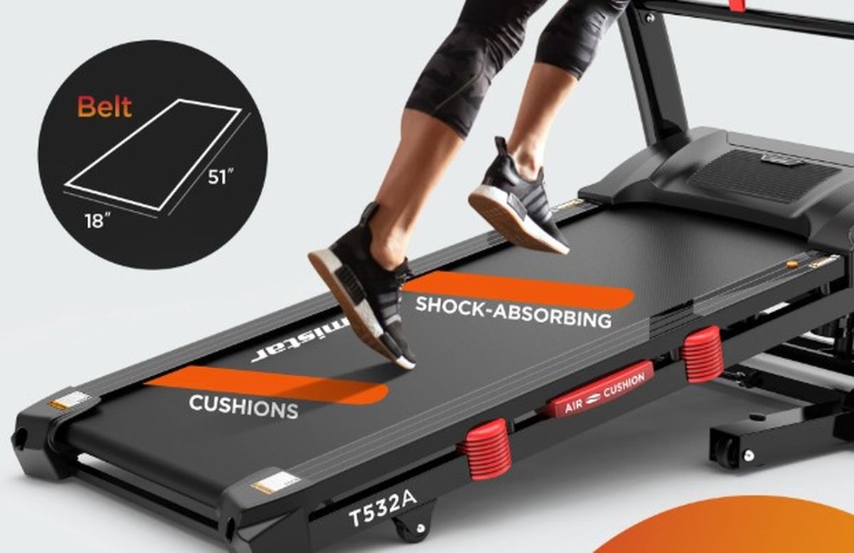 Puedes incorporar la cinta de correr en tus rutinas diarias.