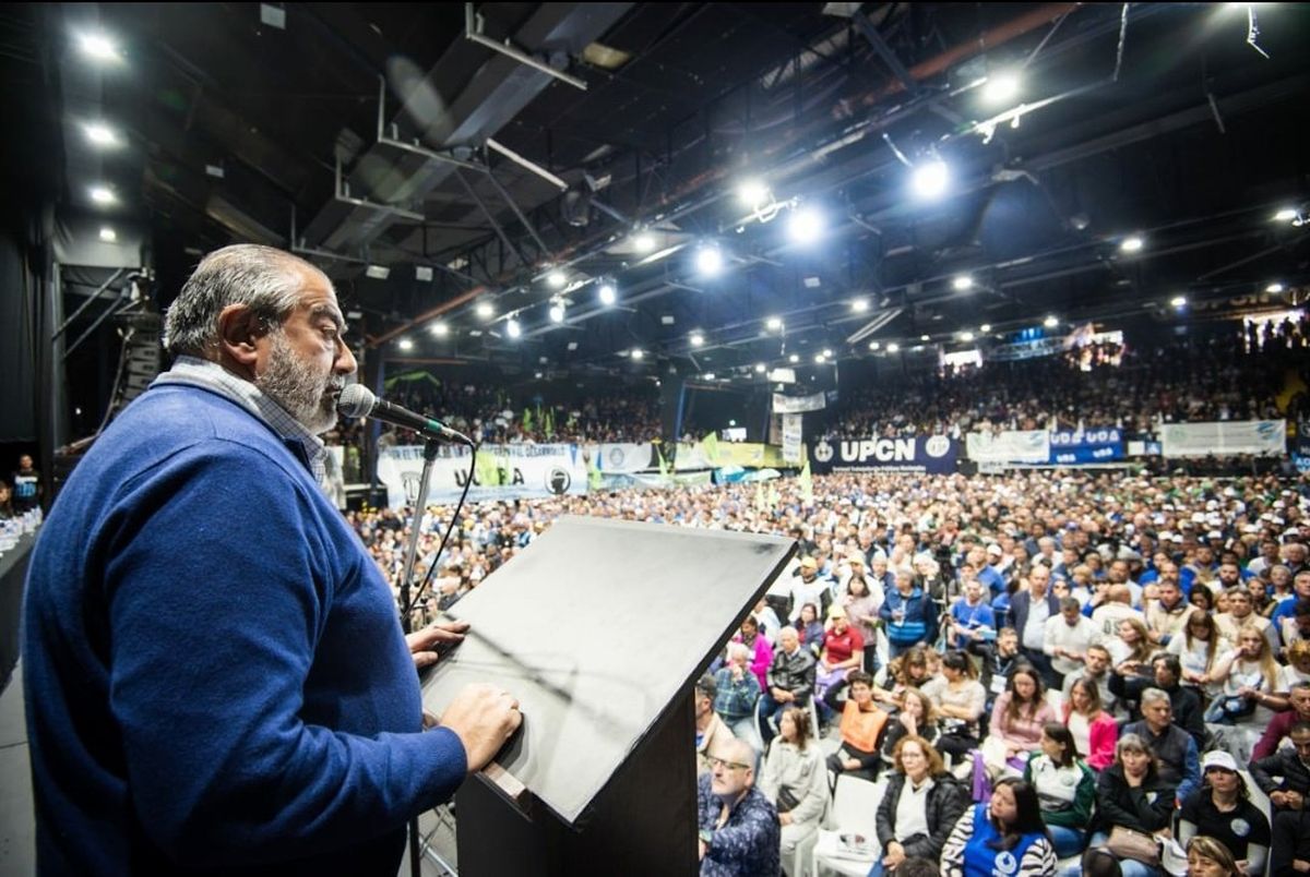 Héctor Daer uno de los líderes de la CGT.