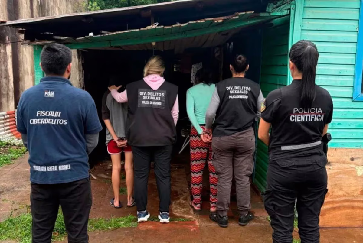 Dos mujeres fueron detenidas por vender videos sexuales de una niña de 3 años