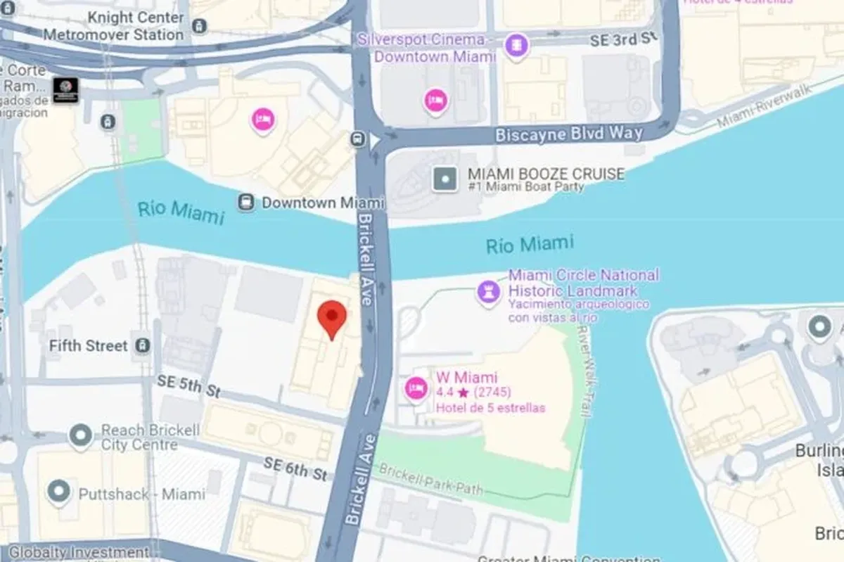 El descubrimiento se realizó en el corazón de Miami. El descubrimiento se realizó en el corazón de Miami.