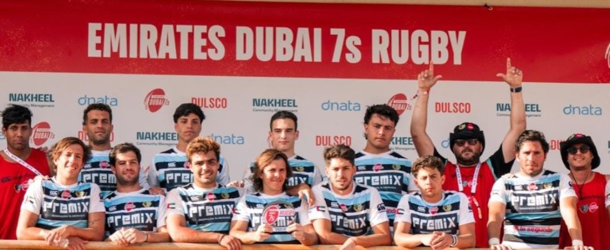 Liceo Rugby Club en el podio del Seven de Dubai. Liceo Rugby Club en el podio del Seven de Dubai.