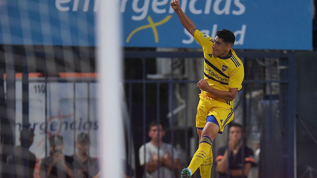 Luis Merentiel la rompe en Boca. Luis Merentiel la rompe en Boca.