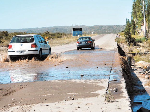 Hay 20 kilómetros de calles dañadas por las tormentas en el Valle de Uco