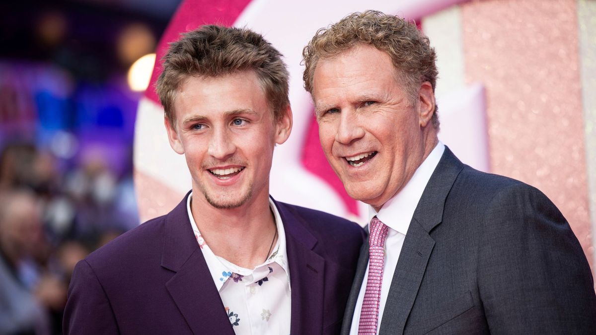 Magnus, hijo de Will Ferrell. Magnus, hijo de Will Ferrell.
