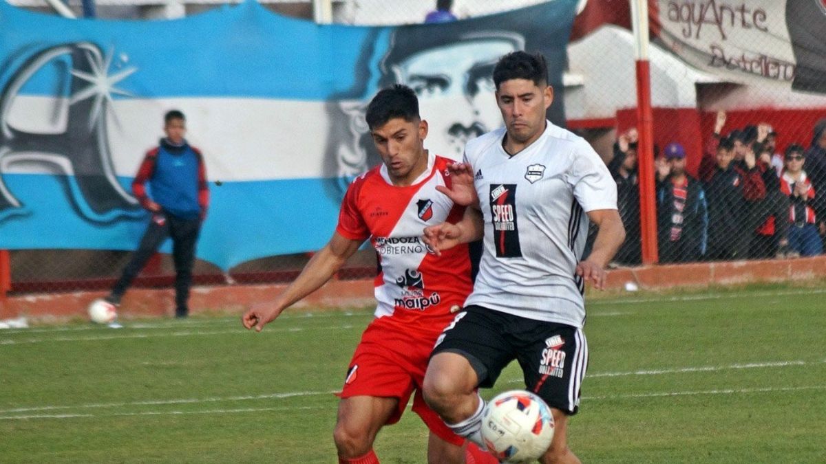 Lucas Faggioli, el buen defensor que tiene el Deportivo Maipú.