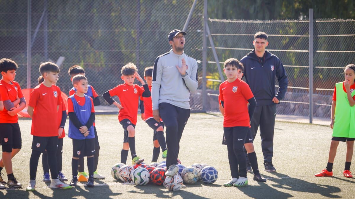 El Campus del Atlético de Madrid en Mendoza finaliza este viernes.
