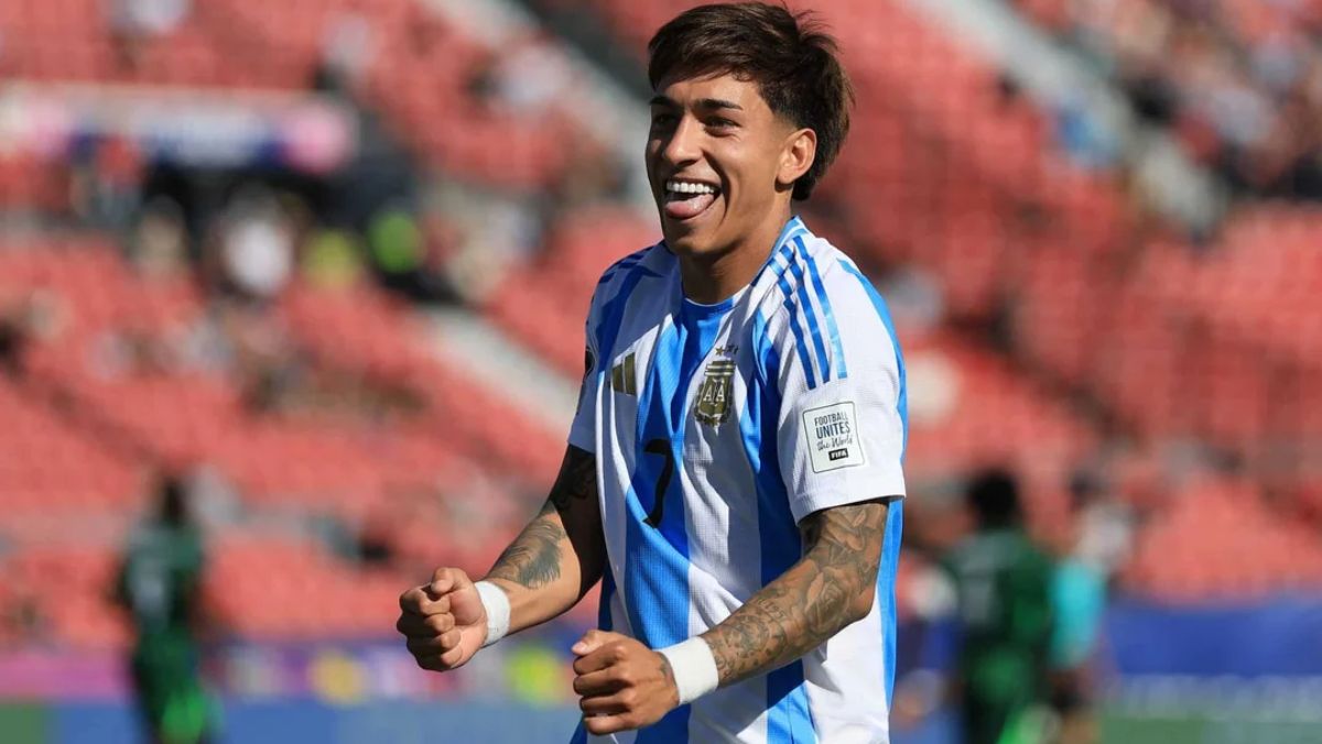 Maher Carrizo fue figura de la Selecci&oacute;n argentina Sub 20 en el Mundial 2025 de Chile.