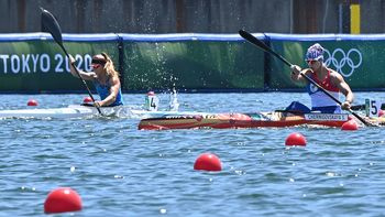 Brenda Rojas, otra semifinalista argentina en canotaje