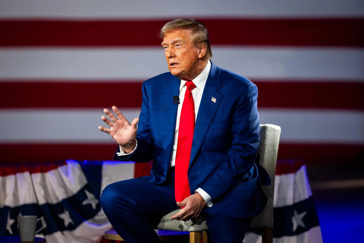 El expresidente de Estados Unidos y actual candidato presidencial republicano, Donald Trump. Crédito: EFE/Jim Lo Scalzo.