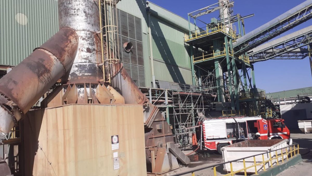 Incendio y explosión en la fábrica de vidrio Verallia