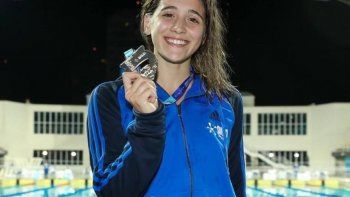 Ya no es sólo una promesa: dos medallas de oro para Delfina Pignatiello