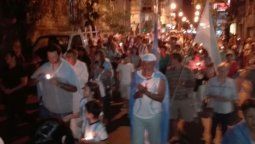 Concordia marchó en el día del cumpleaños del submarinista Fernando Mendoza