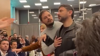 El mendocino Álvaro Martínez intercedió para que Grabois no se trompeara con un diputado