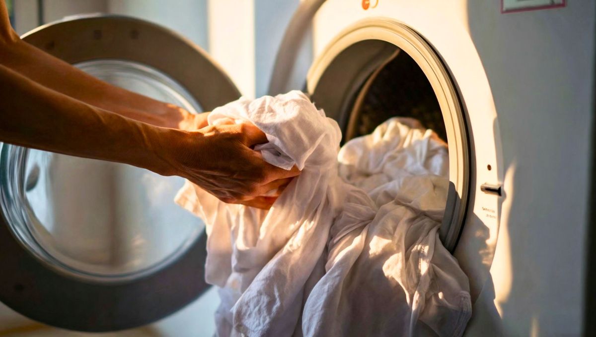 Siempre hay que usar vinagre diluido en agua para evitar daños en la ropa. Siempre hay que usar vinagre diluido en agua para evitar daños en la ropa. 