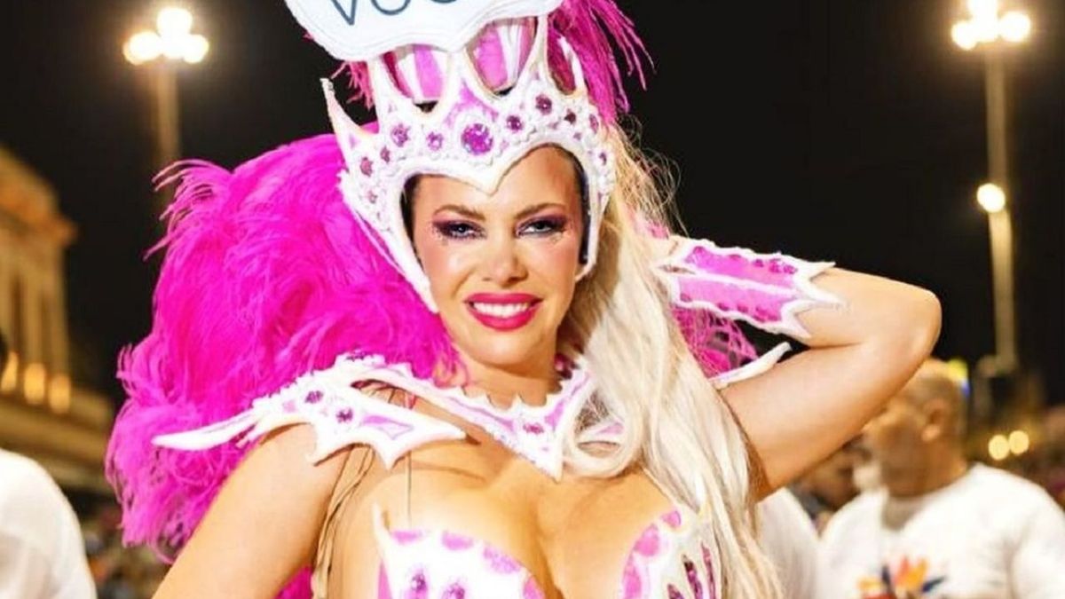 Se filtran las fotos más tremendas de Alejandra Maglietti sin ropa en el Carnaval de Gualeguaychú