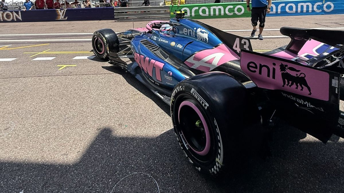 Franco Colapinto arrancó la acción en el Gran Premio de Mónaco.&nbsp;