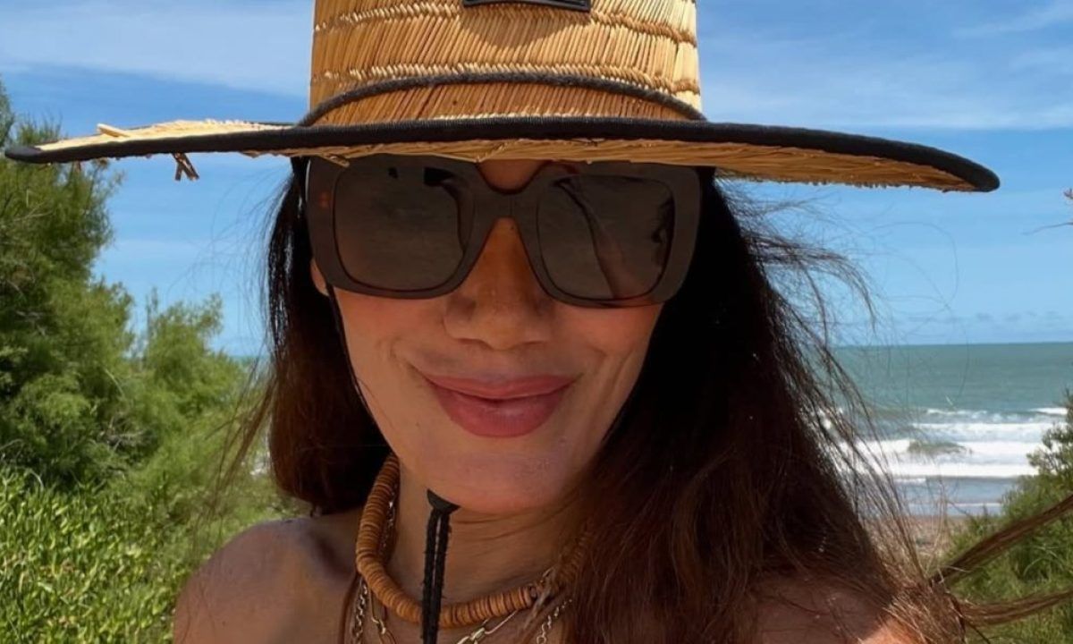 Las fotos de Florencia de la V en trikini que sacudieron las redes.