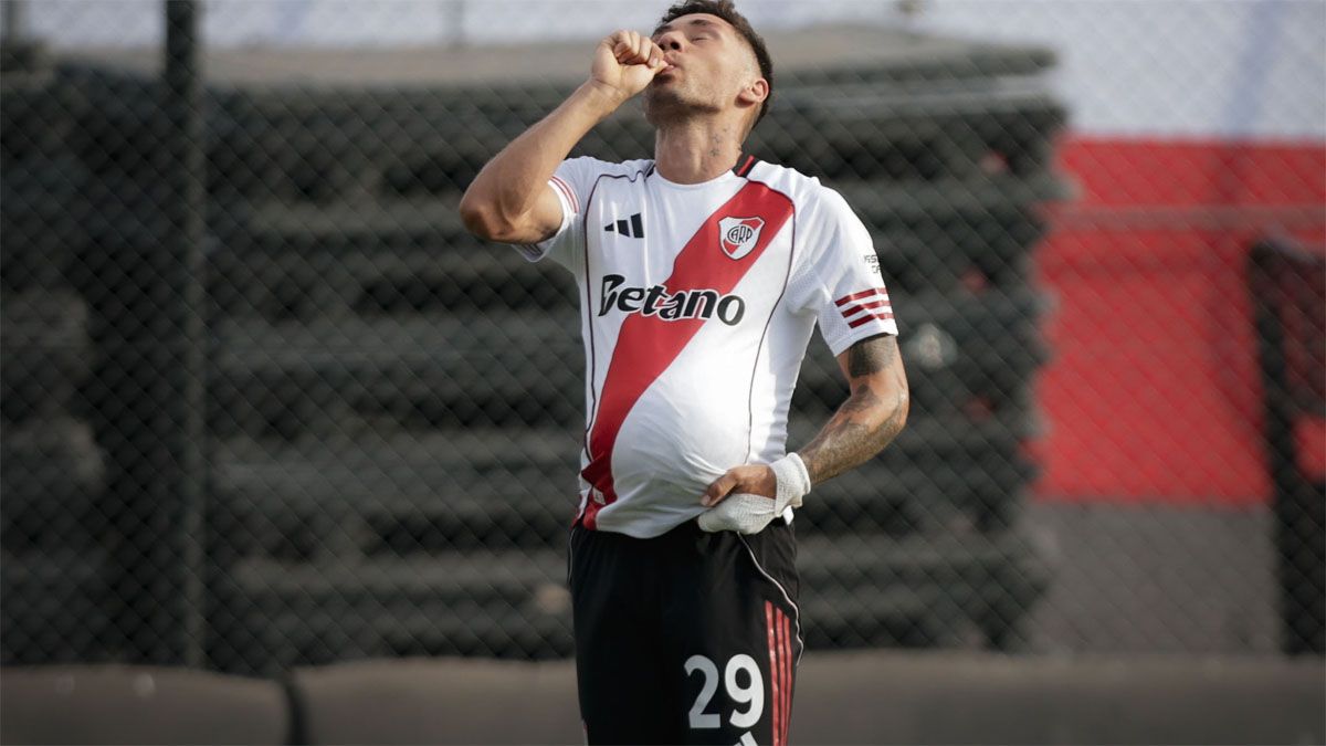 Gonzalo Montiel le dio el triunfo a River. Gonzalo Montiel le dio el triunfo a River.