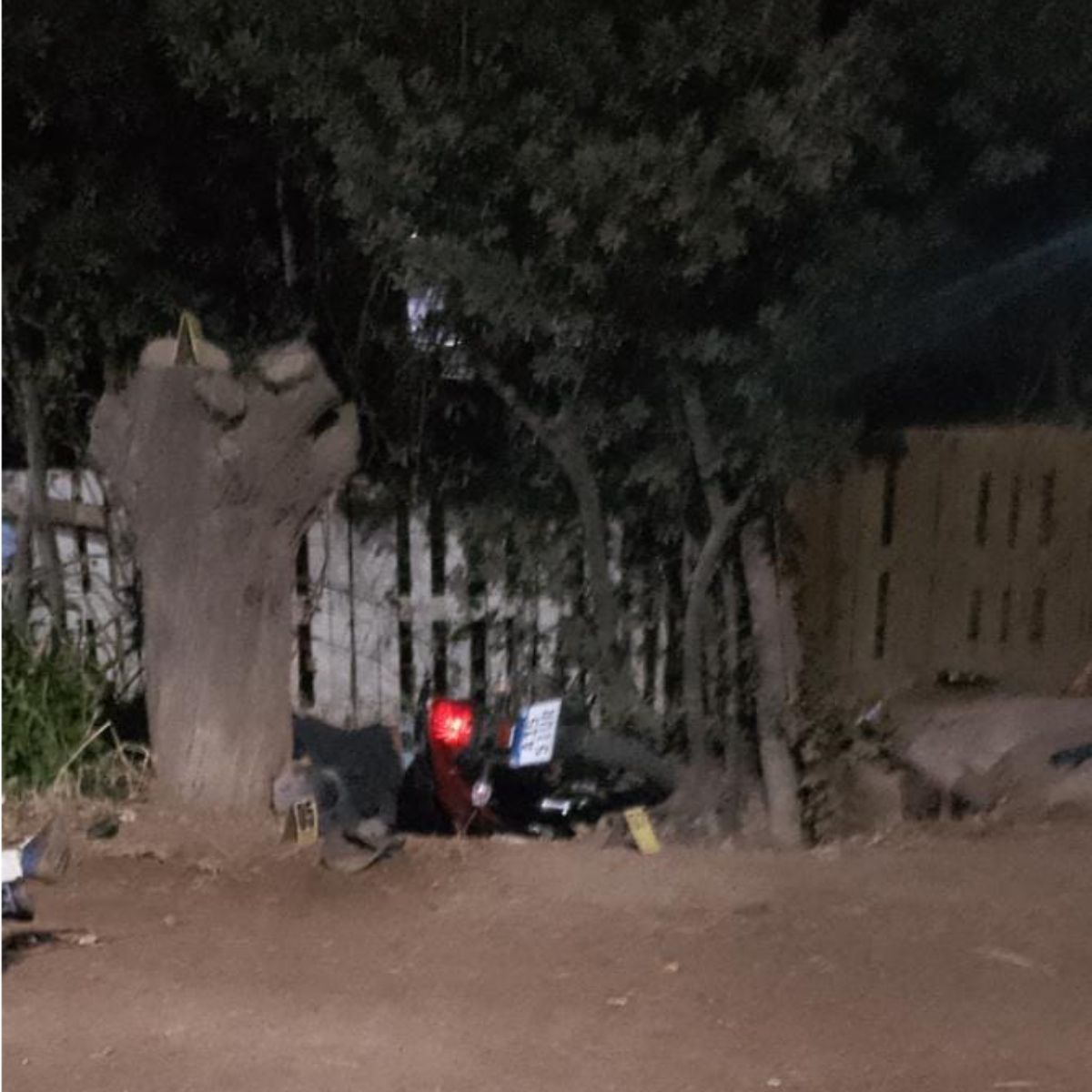 El accidente fatal se produjo en la calle Presidente Quintana al 2000 de El Algarrobal. El accidente fatal se produjo en la calle Presidente Quintana al 2000 de El Algarrobal.