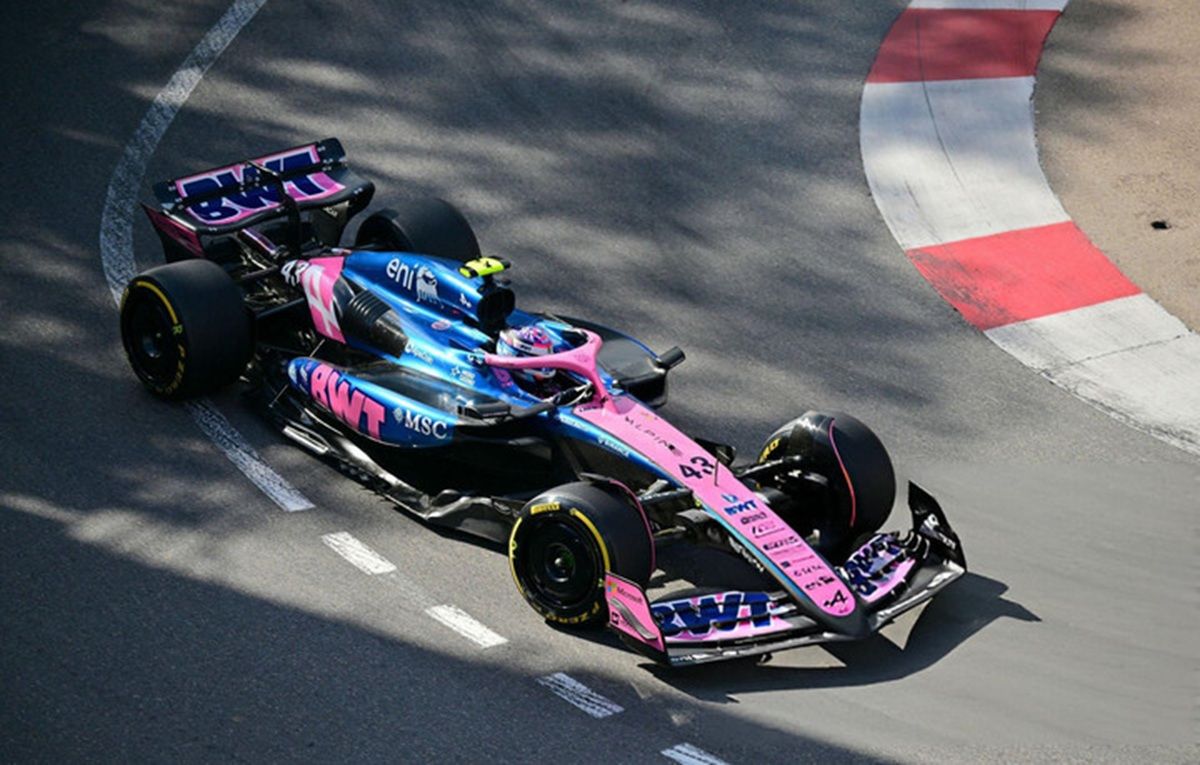 El argentino tuvo sus primeros giros en el GP de Mónaco.