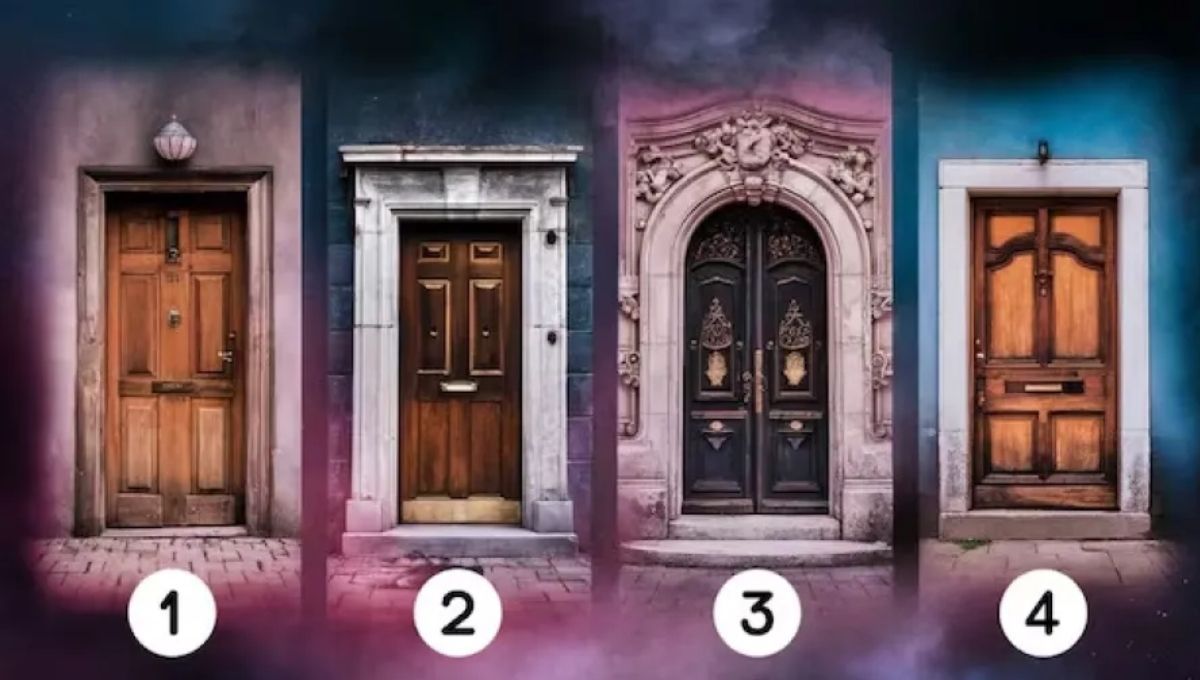 Test de personalidad: la elección de una puerta revelará como te perciben las personas