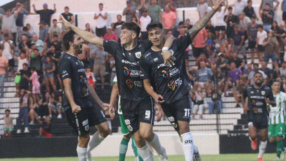 Enzo Tejada con una gran definición marcó el gol de  Pacífico de General Alvear.