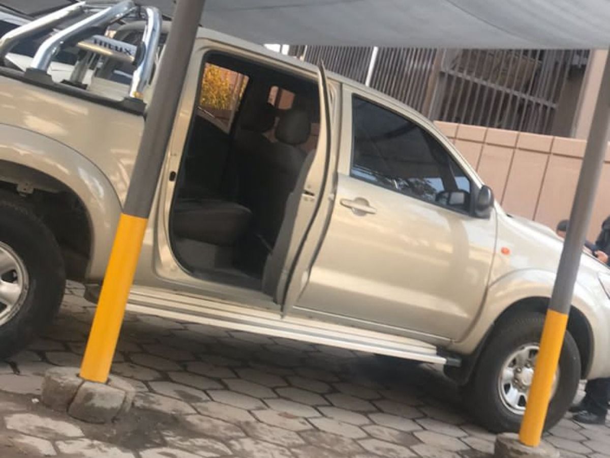 Una de las camionetas que devolvió el juez federal.