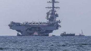 Estados Unidos desplegó su mayor portaaviones en el Caribe Estados Unidos desplegó su mayor portaaviones en el Caribe