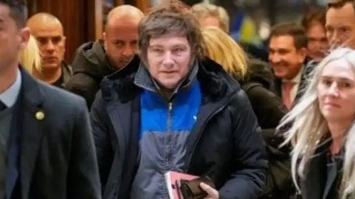 La llegada de Javier Milei a Noruega.