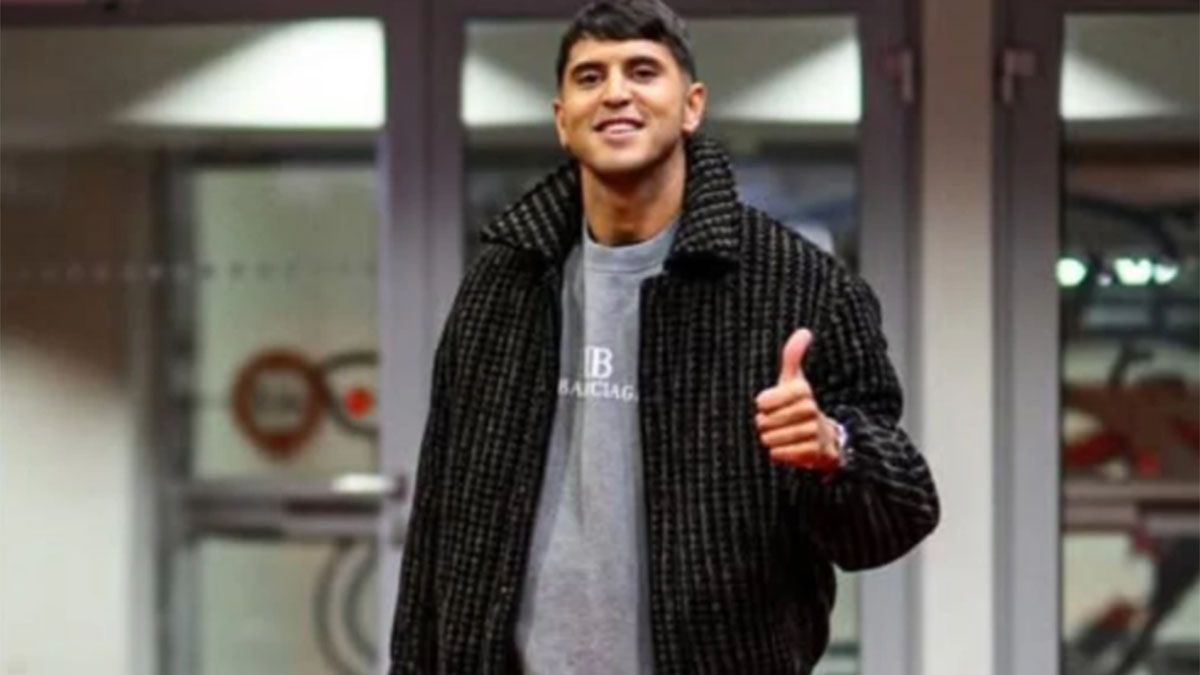 Exequiel Palacios se sum&oacute; a la Selecci&oacute;n argentina.