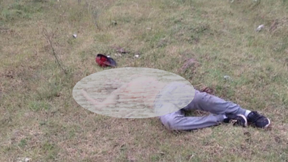 Este hombre, Alejandro Ledesma, fue secuestrado el 23 de marzo y dos días después fue encontrado torturado y asesinado.