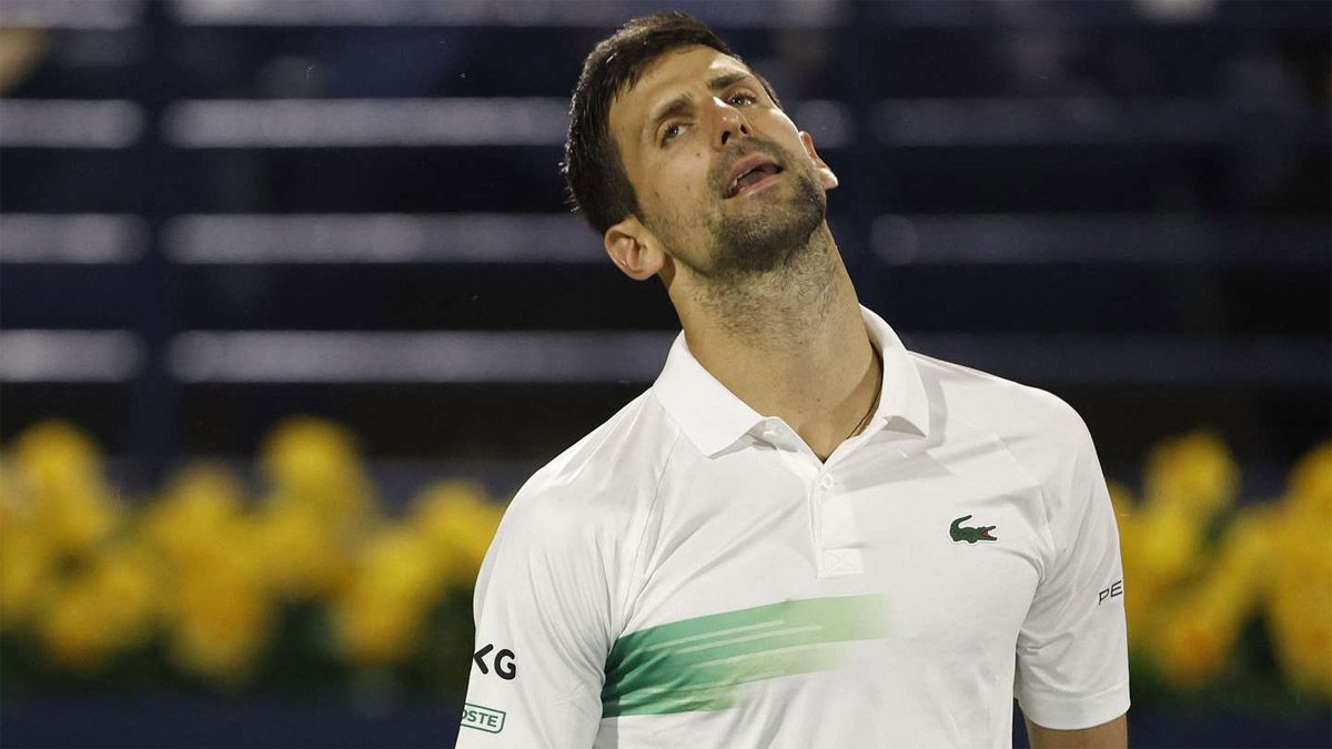Djokovic está teniendo un 2022 para el olvido.
