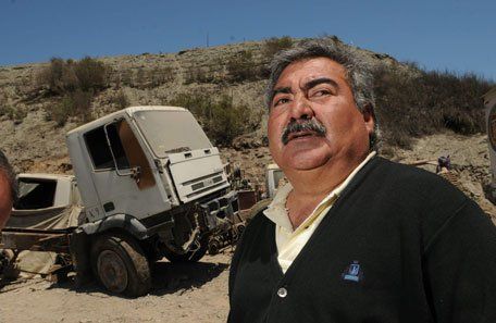 “El trabajo en la mina es duro”
