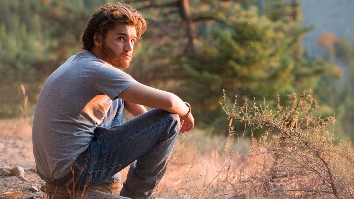 El actor Emile Hirsch interpreta a Alexander Supertramp en la película de Netflix.