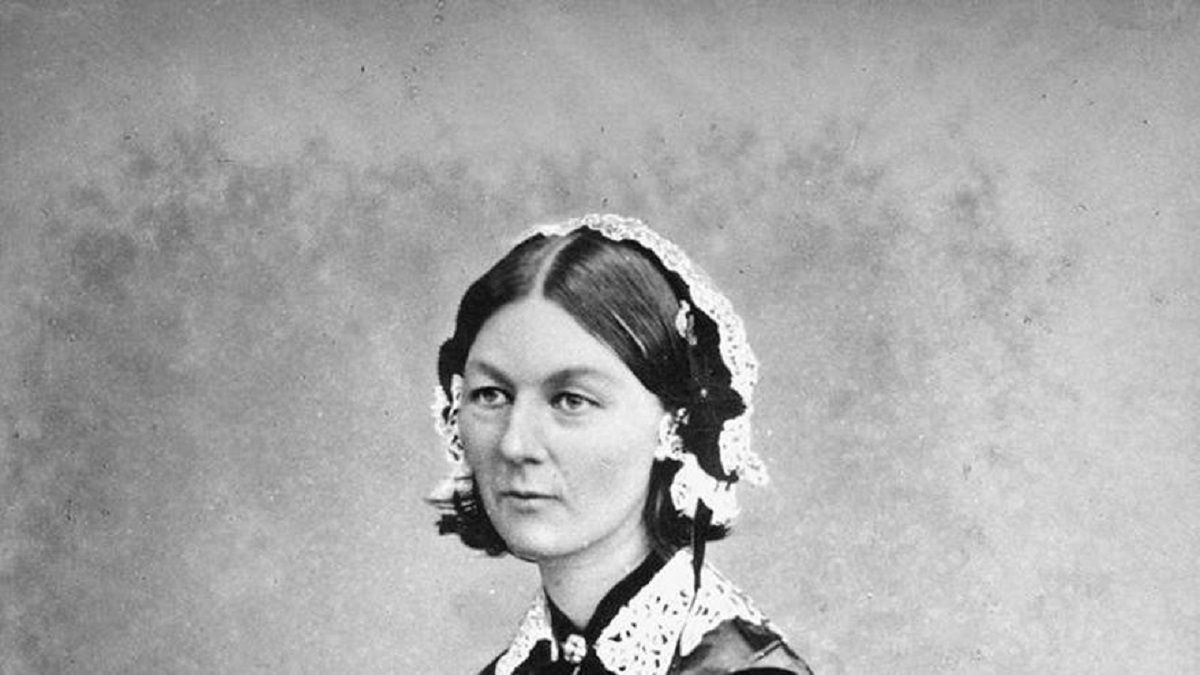 Florence Nightingale, considerada la madre de la enfermería moderna.
