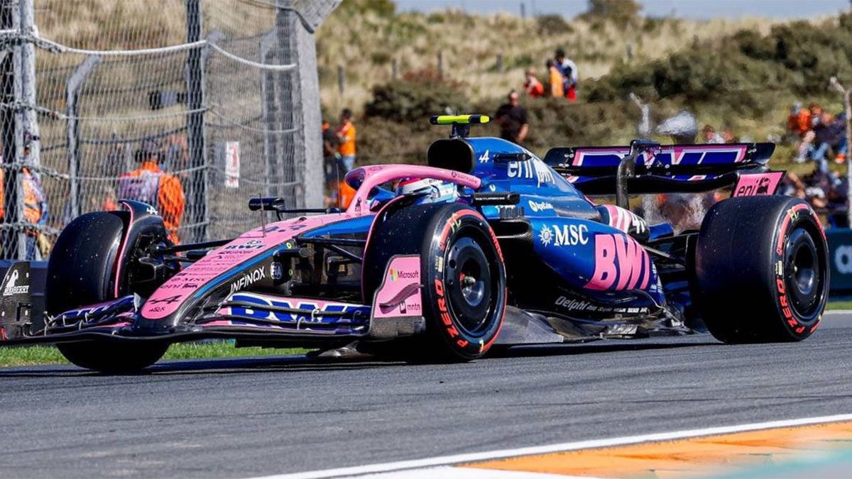 Franco Colapinto no anduvo bien en la FP3 del GP de Países Bajos de Fórmula 1.