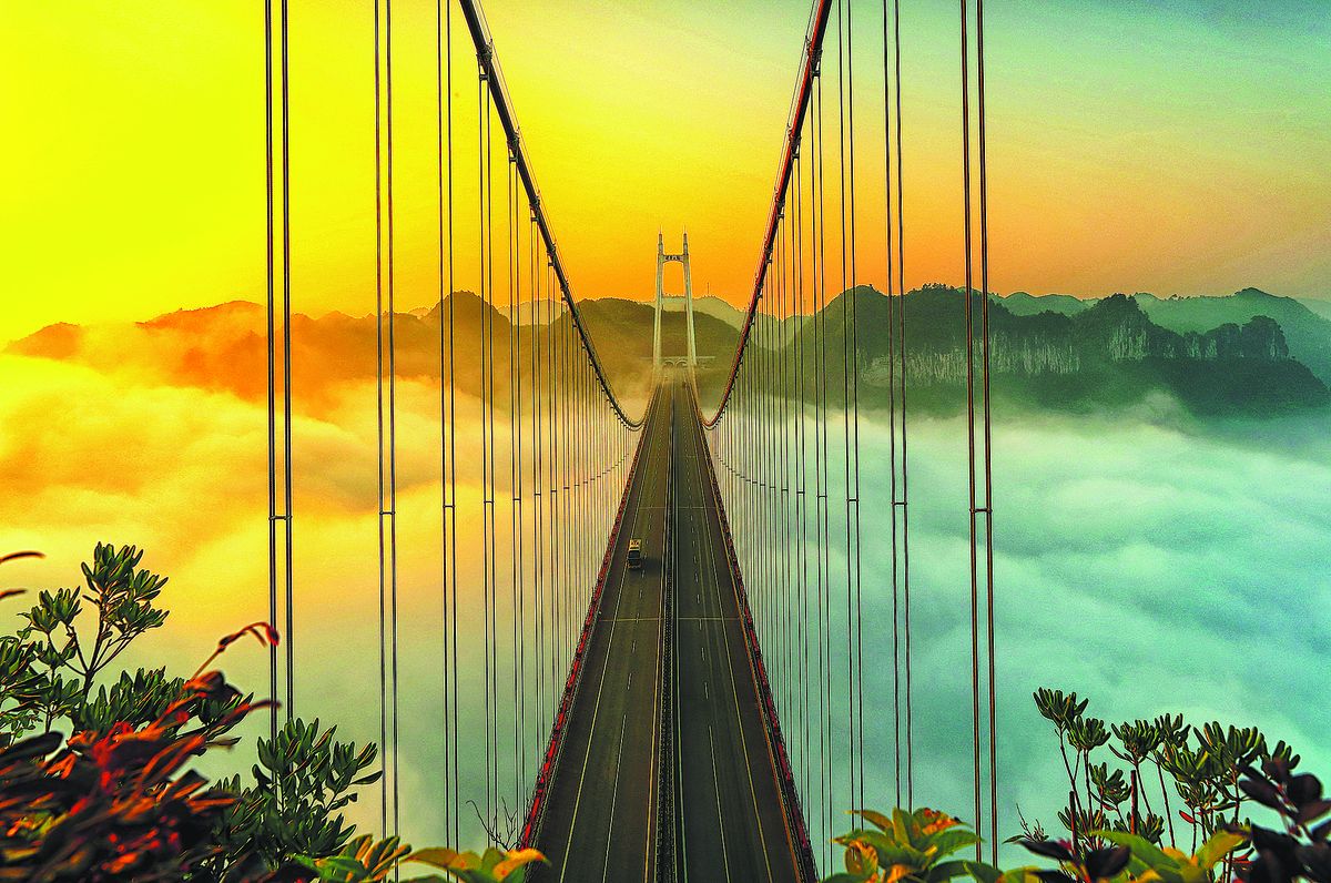 Un paseo entre las nubes