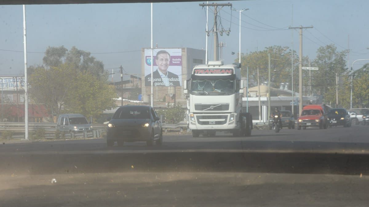 El miércoles pasado se había anunciado un viento Zonda severo pero finalmente no fue así.