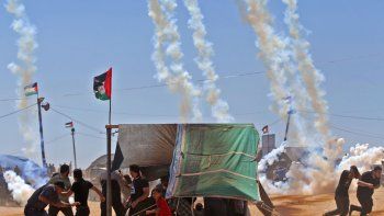 Estados Unidos inauguró embajada bajo un baño de sangre