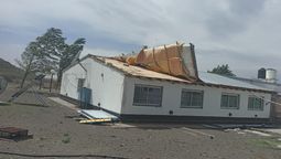 El viento Zonda el año pasado hizo mucho daño en las escuelas albergues de Malargüe.