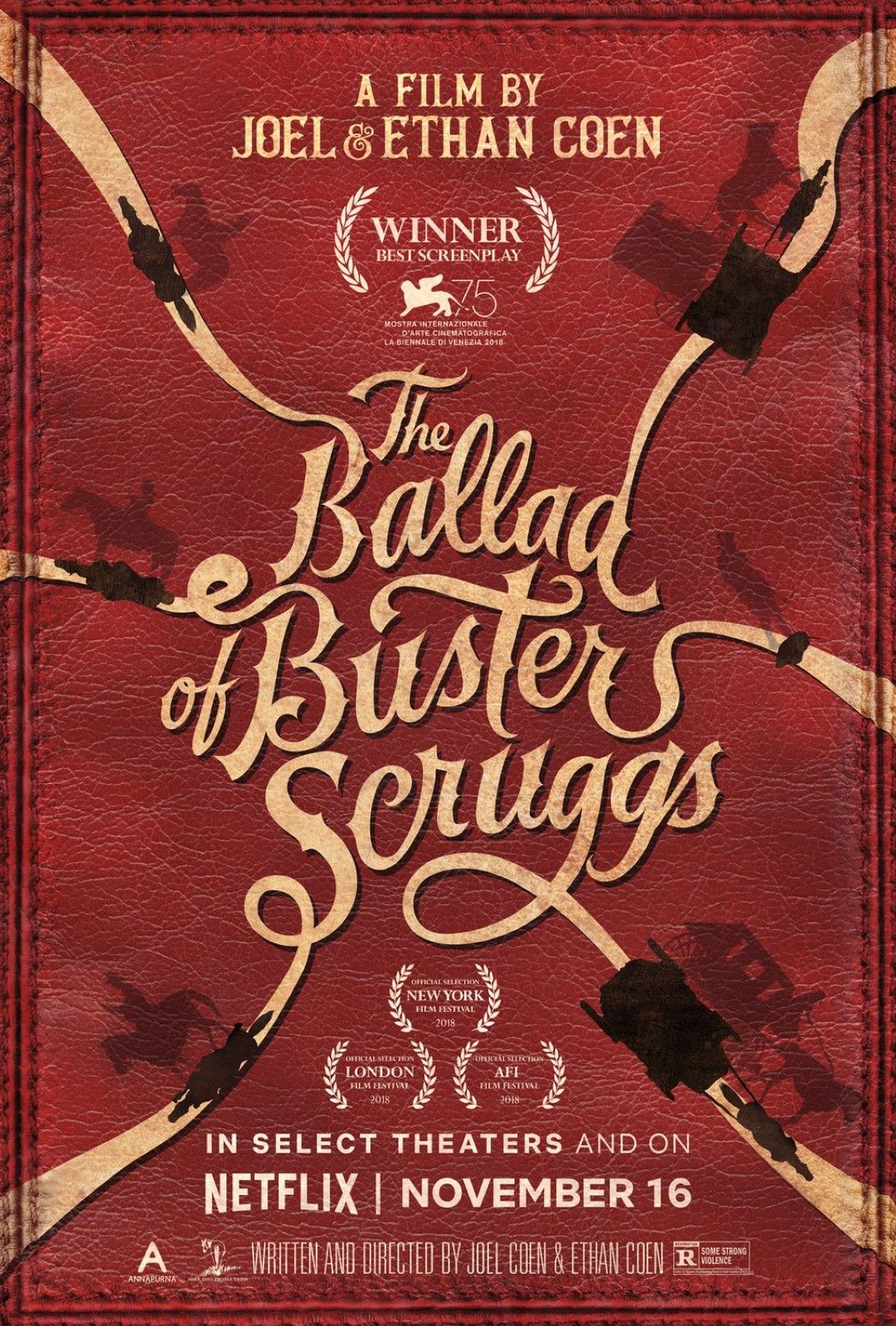Hermanos Coen. Joel y Ethan Coen dirigen magistralmente La balada de Busten Scruggs. Hermanos Coen. Joel y Ethan Coen dirigen magistralmente La balada de Busten Scruggs.