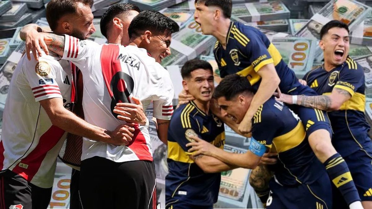 River y Boca lograron jugosas ganancias.