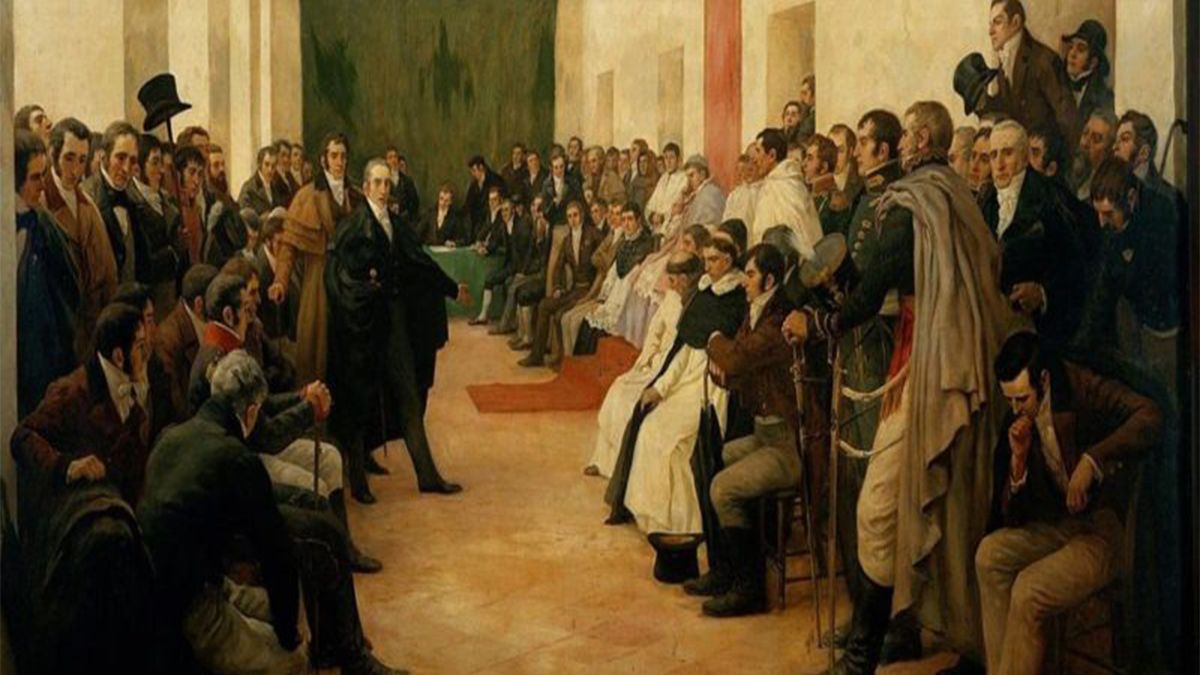 En la Revolución de Mayo se eligió un nuevo gobierno patrio.