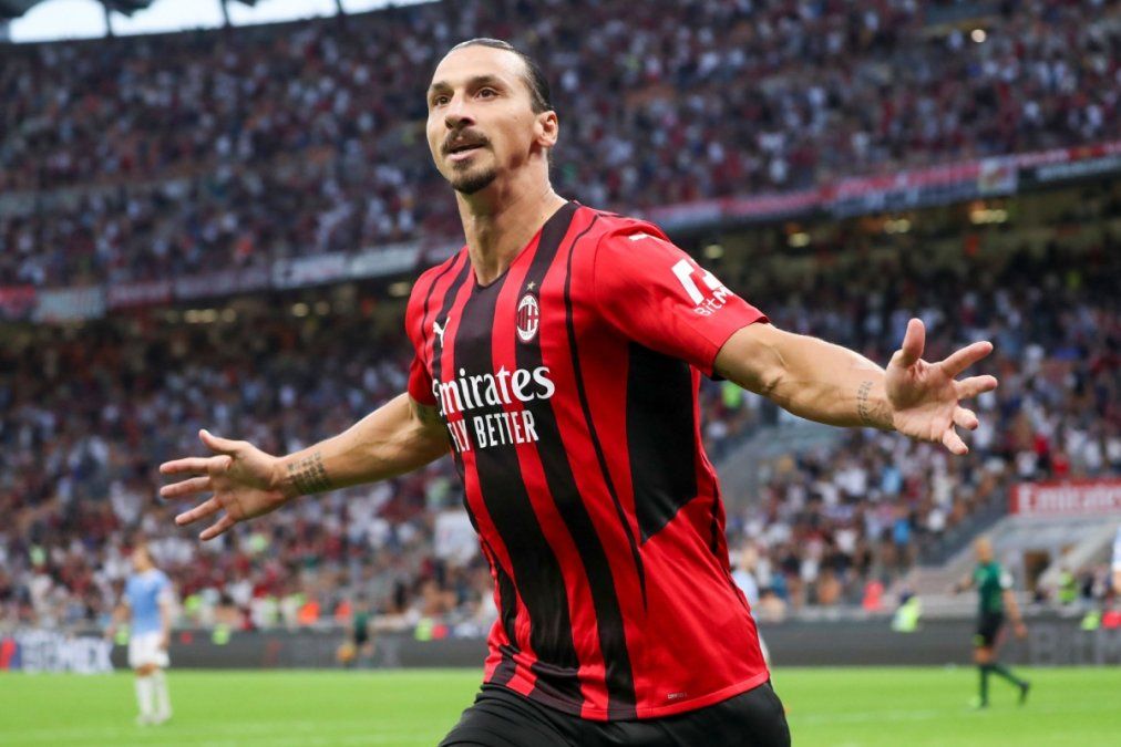 Zlatan Ibrahimovic volvió, hizo un gol y el Milan es líder