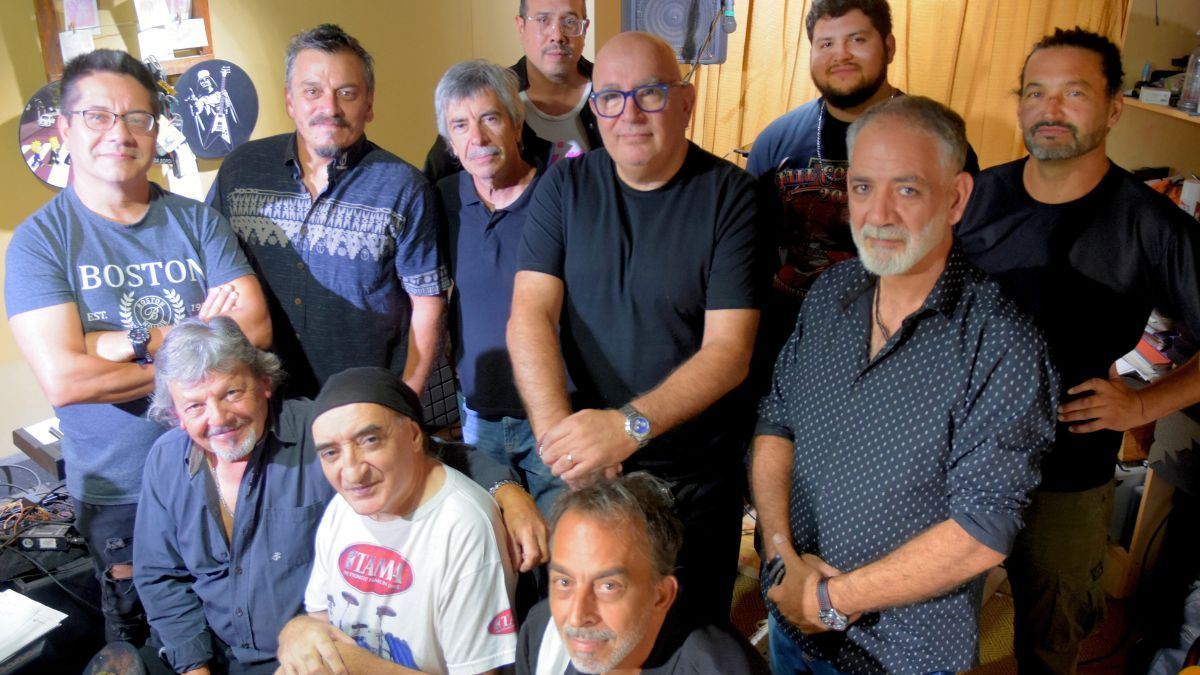 Miembros de las tres bandas de rock nacional que tocar&aacute;n el viernes 17 de abril a las 21 en el Teatro Mendoza.