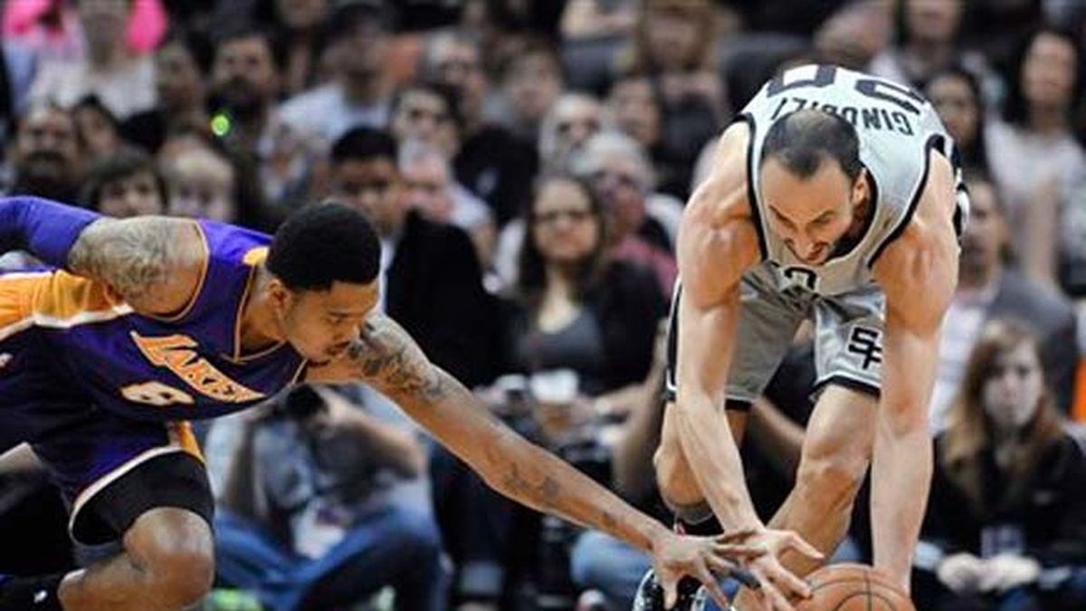 Siete Puntos De Ginóbili En La Aplastante Victoria De Los Spurs